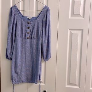 American Eagle | Blue Floral Mini Dress